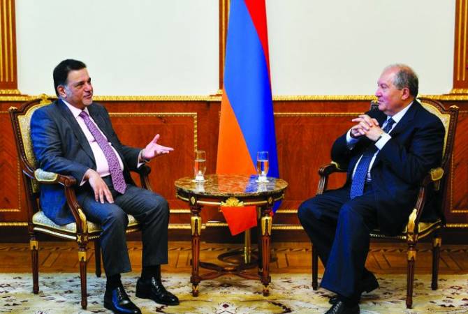 Կատարի գործարարները ՀՀ նախագահի հրավերով կուսումնասիրեն Հայաստանի 
ներդրումային հնարավորությունները


