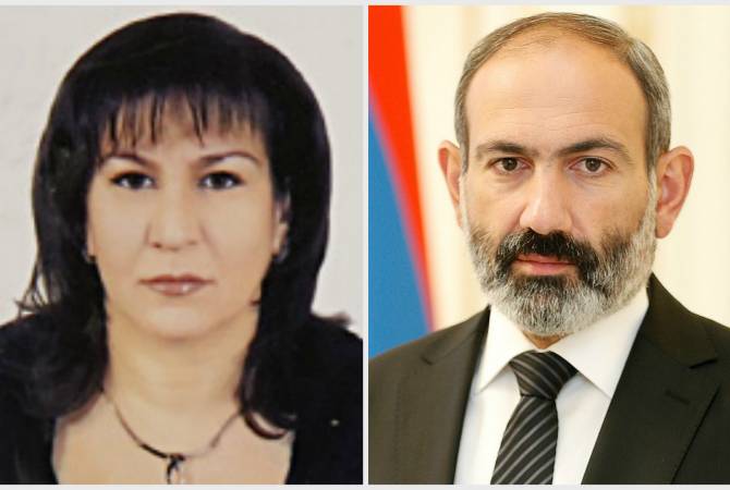 Нуне Хачатрян освобождена от должности генерального секретаря Министерства юстиции 
Армении