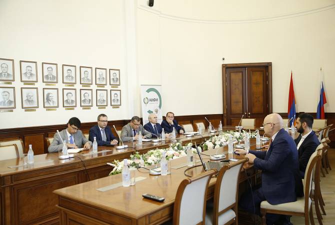 В Министерстве финансов Армении состоялась встреча с замминистра финансов РФ