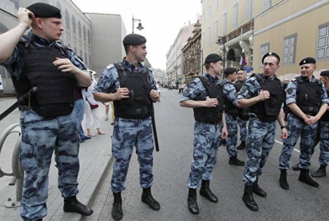 Ոստիկանությունն ավելի քան 200 մարդու Է բերման ենթարկել Մոսկվայում կայած չարտոնված ակցիայից 
