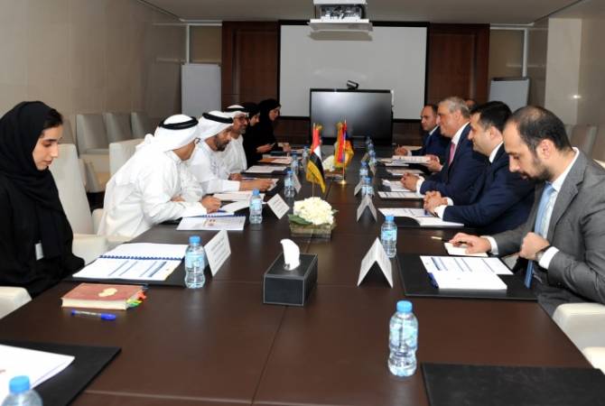 Consultations politiques entre les ministères des Affaires étrangères d'Arménie et des Émirats 
Arabes Unis