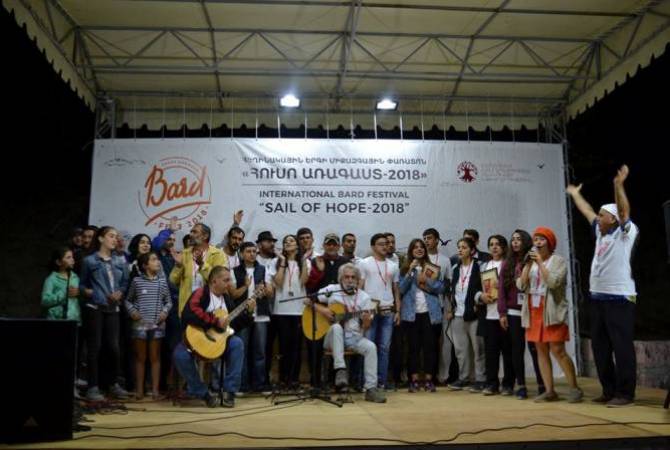 Հուլիսին կայանալիք «Հուսո առագաստ-2019»  հեղինակային երգի 5-րդ միջազգային 
 փառատոնն սպասում է մասնակիցներին