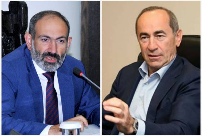 Pashinyan wants Kocharyan to pay $1350 in court costs after settled defamation lawsuit 