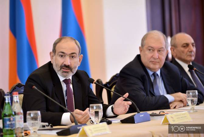 رئيس الوزراء نيكول باشينيان يقول بافتتاح قمة مؤسسة صندوق هاياستان لعموم الأرمن أن ميزانيتها يجب 
أن تكون ميزانية وطنية لعموم الأرمن