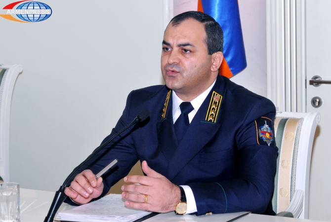 Armenia's Prosecutor General surprised at $18 million deposit increase in the bank accounts of 
Kocharyan's son