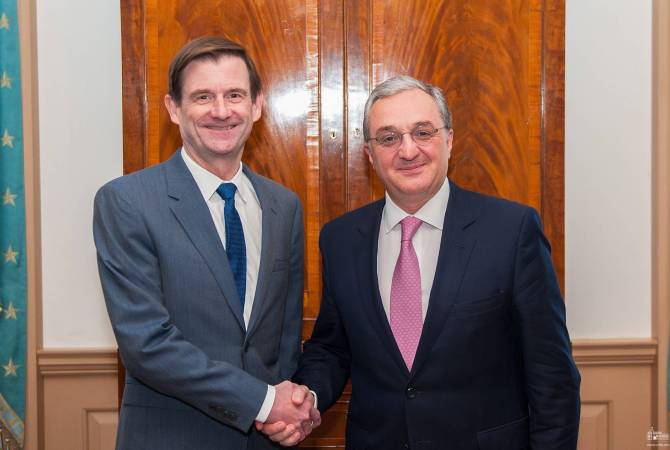 Armenian FM meets US Under Secretary of State for Political Affairs in Washington D.C.