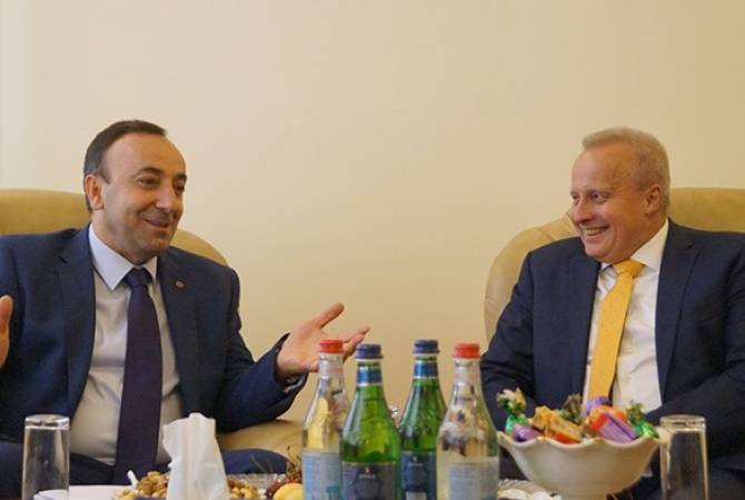 Грайр Товмасян принял посла России в Армении