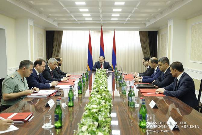 Под руководством Никола Пашиняна состоялось очередное заседание Совета 
безопасности