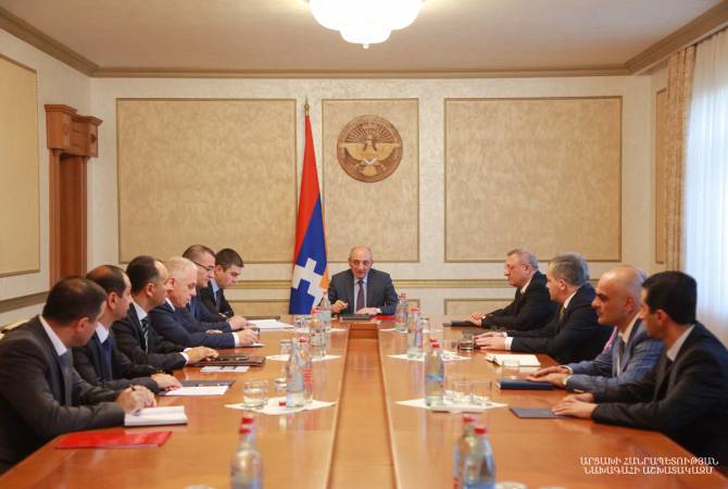 President of Artsakh holds consultation on establishment of Investigation Committee