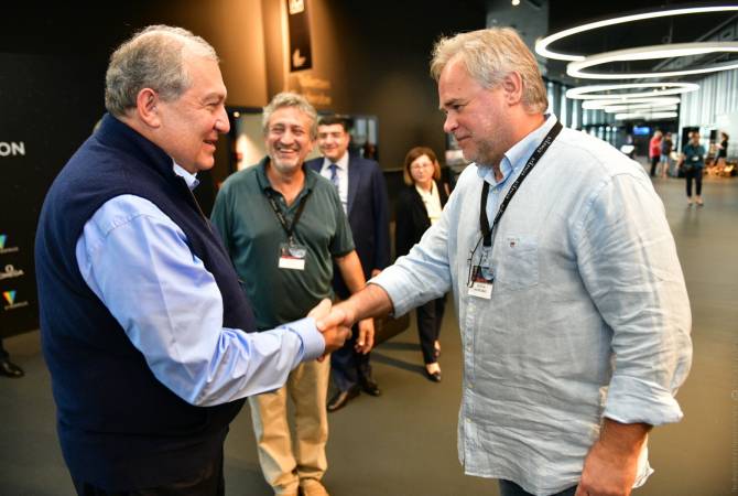 Armenian President, Kaspersky Lab’s CEO discuss cooperation issues in Zurich