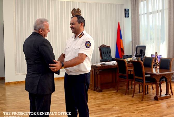 Arthur Davtian a reçu l'Ambassadeur de Russie en Arménie,  Sergueï Kopirkin

