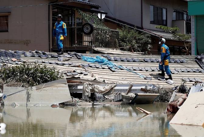СМИ: в Японии 115 тыс. человек получили указание об эвакуации в связи с угрозой 
наводнений