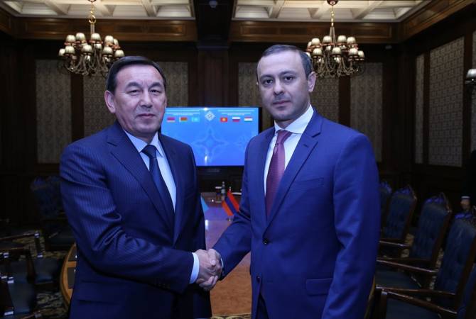 Հայաստանն ու Ղազախստանն ակտիվացնում են ԱԽ գրասենյակների միջև 
համագործակցությունը