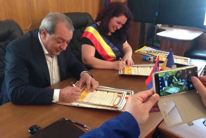 Dilijan and Roman are sister cities: Armenian and Romanian communities strengthen ties