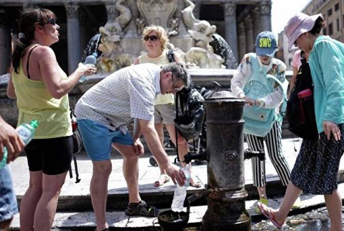 В Италии три человека стали жертвами жары