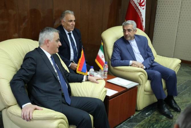 Le Vice-Premier ministre Mher Grigorian a rencontré le Ministre iranien de l'Énergie
