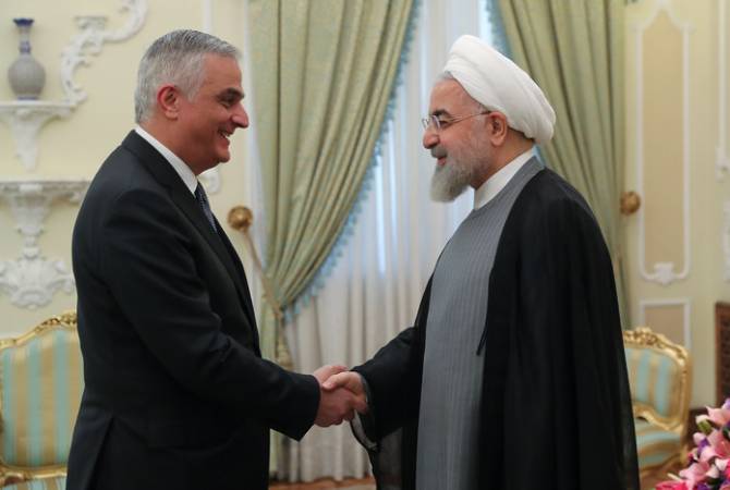 Тегеран полон решимости развивать и углублять отношения с Ереваном: Хасан Рухани

