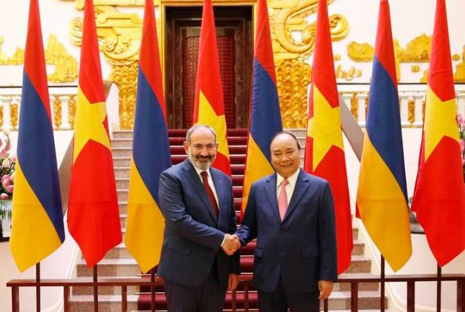 Пашинян оценивает встречу  с премьером Вьетнама как  результативную