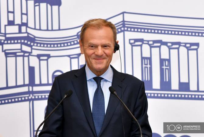 Solid judiciary an essential element for Armenia’s democracy – Tusk