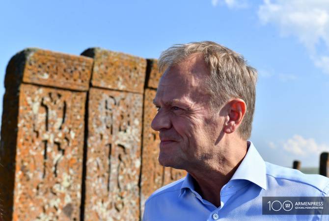 This is the place where Europe’s heart beats – Tusk speaks about Sevanavank