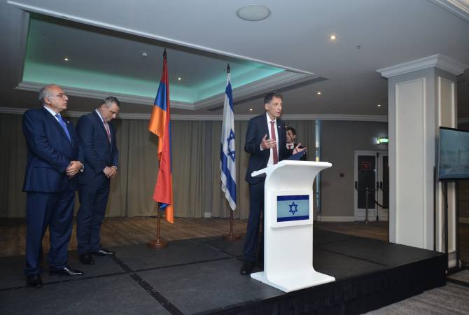 سفير إسرائيل في أرمينيا يقول أن تعاون البلدين في مجال التكنولوجيا الفائقة له مستقبل منظور