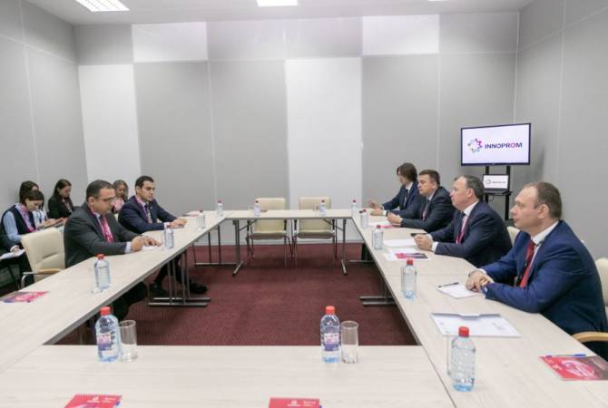  Между Арменией и Свердловской областью РФ намечены перспективы сотрудничества 