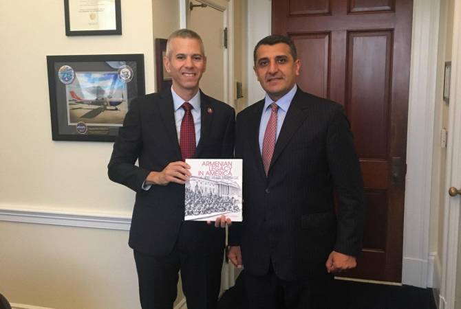 Armenian Ambassador meets with Congressman Anthony Brindisi