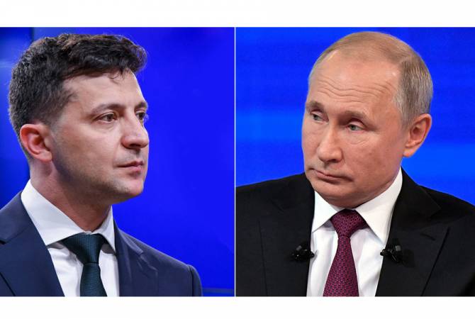 Putin, Zelensky hold 1st phone conversation, discuss situation in Ukraine's south-east