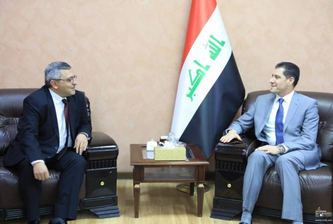 Armenian Ambassador meets with Iraqi minister of planning