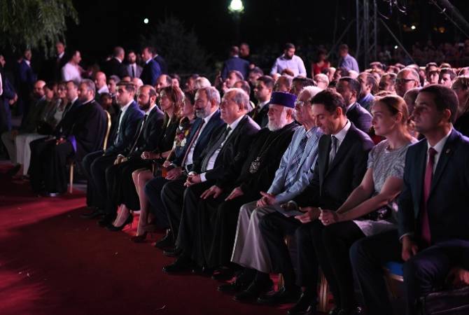 Президент Армении присутствовал на концерте Молодежного симфонического оркестра 
“Ереван”

