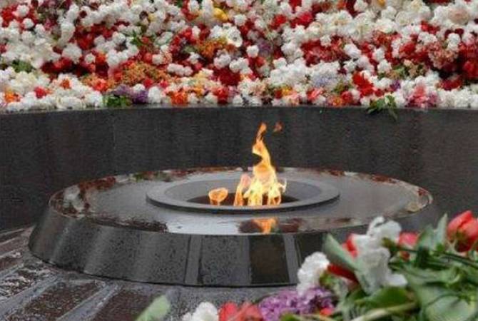 الشعلة الأبدية لنصب تسيتسرناكابيرت للإبادة الأرمنية لستُخمد لمدة ساعتين