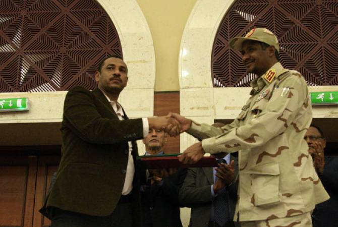 Военный совет и оппозиция Судана подписали политическое соглашение