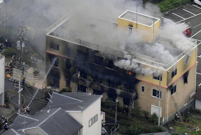 СМИ: в результате пожара на студии аниме в Японии погибли 10 человек