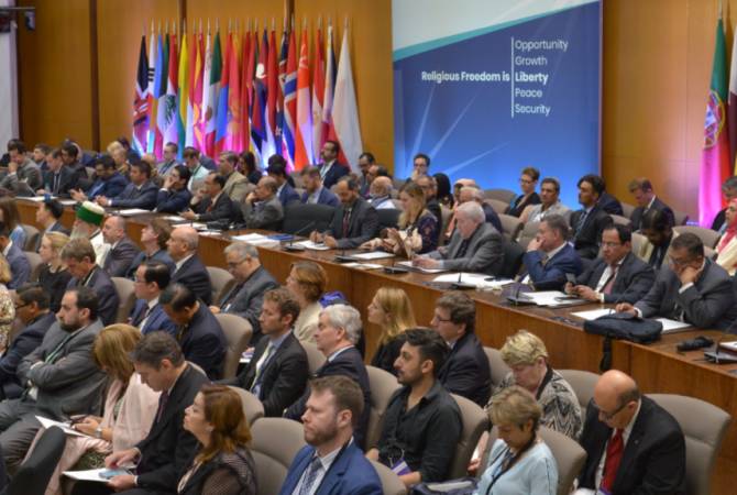 Армения в Вашингтоне принимает участие в конференции, посвященной религиозной 
свободе