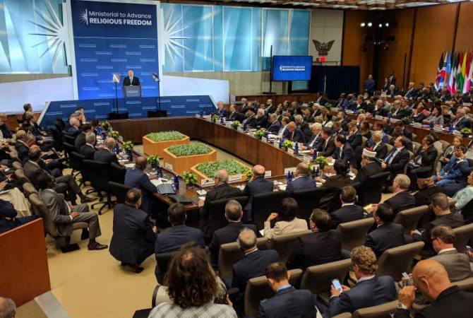 وزير خارجية أرمينيا زوهراب مناتساكانيان يشارك بالاجتماع الوزاري لتعزيز الحرية الدينية في واشنطن