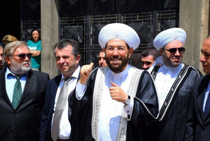 Syria's Grand Mufti expresses gratitude for humanitarian mission of Armenia