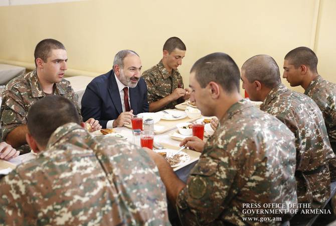 Army is place where citizens learn art of winning – Pashinyan