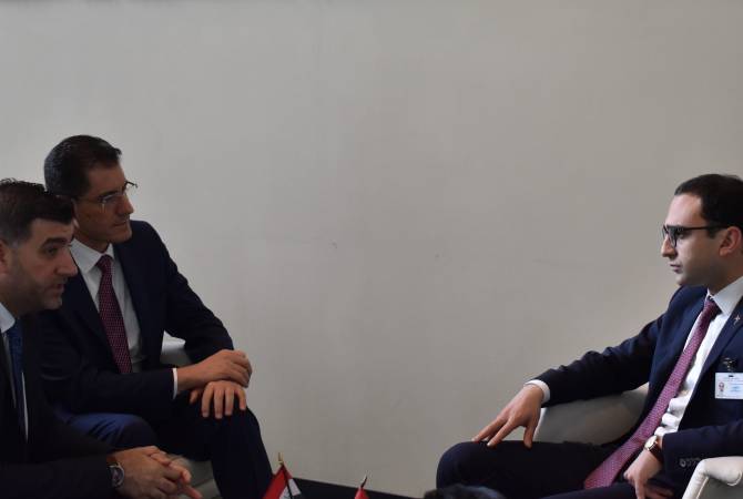 Tigran Avinian a rencontré Nouri Al-Dulaimi, Ministre irakien de la Planification
