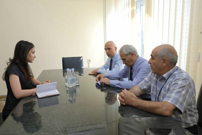 Լիլիա Շուշանյանն ընդունել է Հայաստանի հանքագործների և մետալուրգների միության 
ներկայացուցիչներին