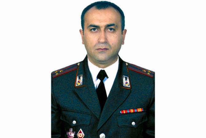 Армен Гаспарян назначен начальником Тавушского областного управления полиции

