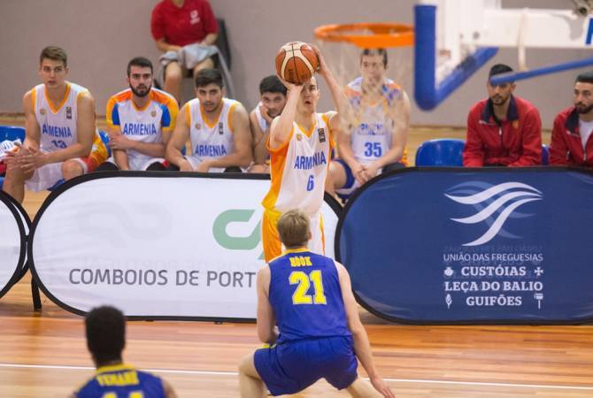 Сборная Армении по баскетболу до 20-и лет - последняя на чемпионате Европы