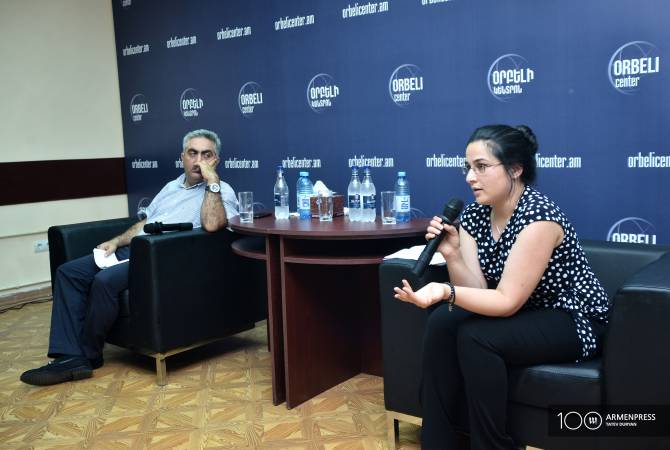 Пресс-секретарь МИД подтвердила позицию Армении по урегулированию нагорно-
карабахского конфликта

