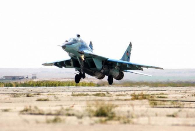 Azerbaijani air force suspends all training flights following MiG-29 fighter jet crash
