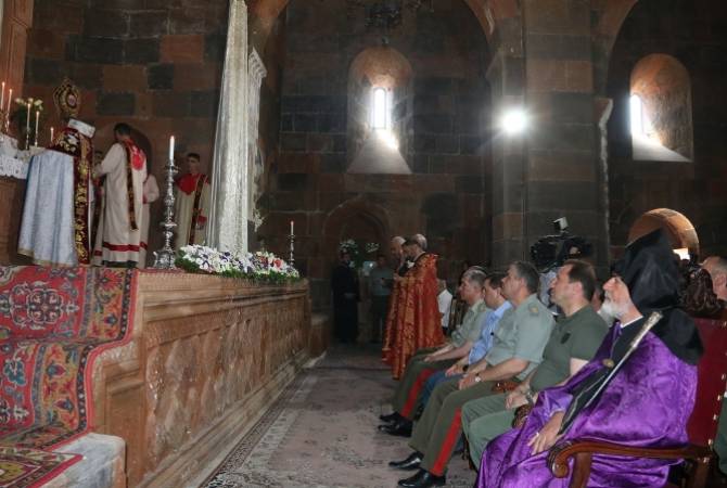 Церковь  Сурб Аствацацин  передана духовному  предводительству Вооруженных сил