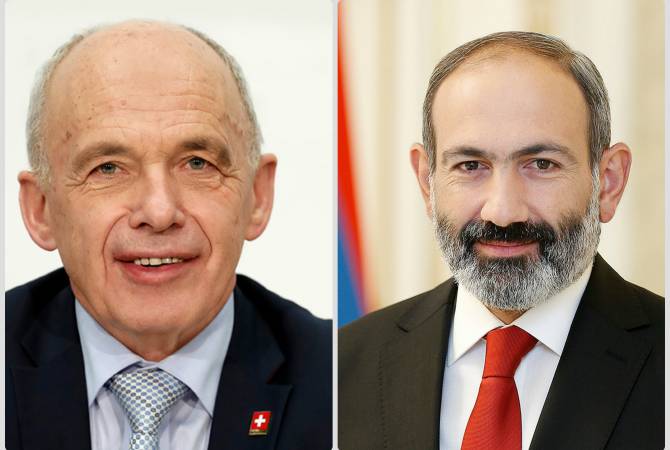 Pashinyan congratulates Switzerland on National Day 