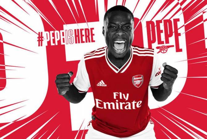 Nicolas Pépé a finalement quitté Lille pour rejoindre Arsenal