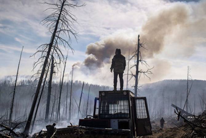 Ռուսաստանում անտառային հրդեհների մարմանը ներգրավված է 10 հազար մարդ