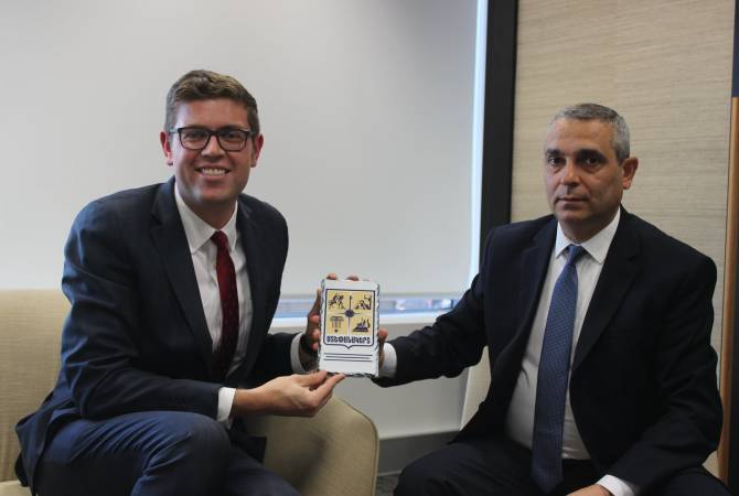 Artsakh’s FM meets Ryde mayor in Australia 