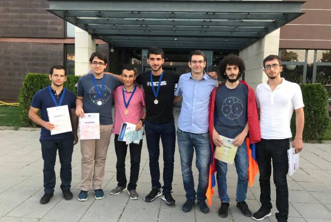 На Международной студенческой математической олимпиаде команда ЕГУ завоевала 6 
медалей