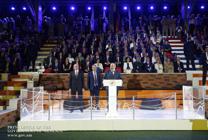 “We’ve gathered in Artsakh to feel the power of unity” – Pashinyan opens 2019 Pan-Armenian 
Games
